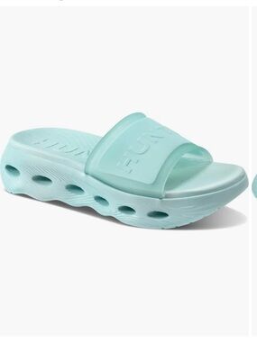 HUNTER Geneva Slide Sandal - Light Blue - Size 6 US / 37 EUR - New in box